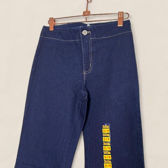 Vintage boom boom jeans Y2K low rise dark wash flared jeans | deadstock size 25 - Picture 4 of 8